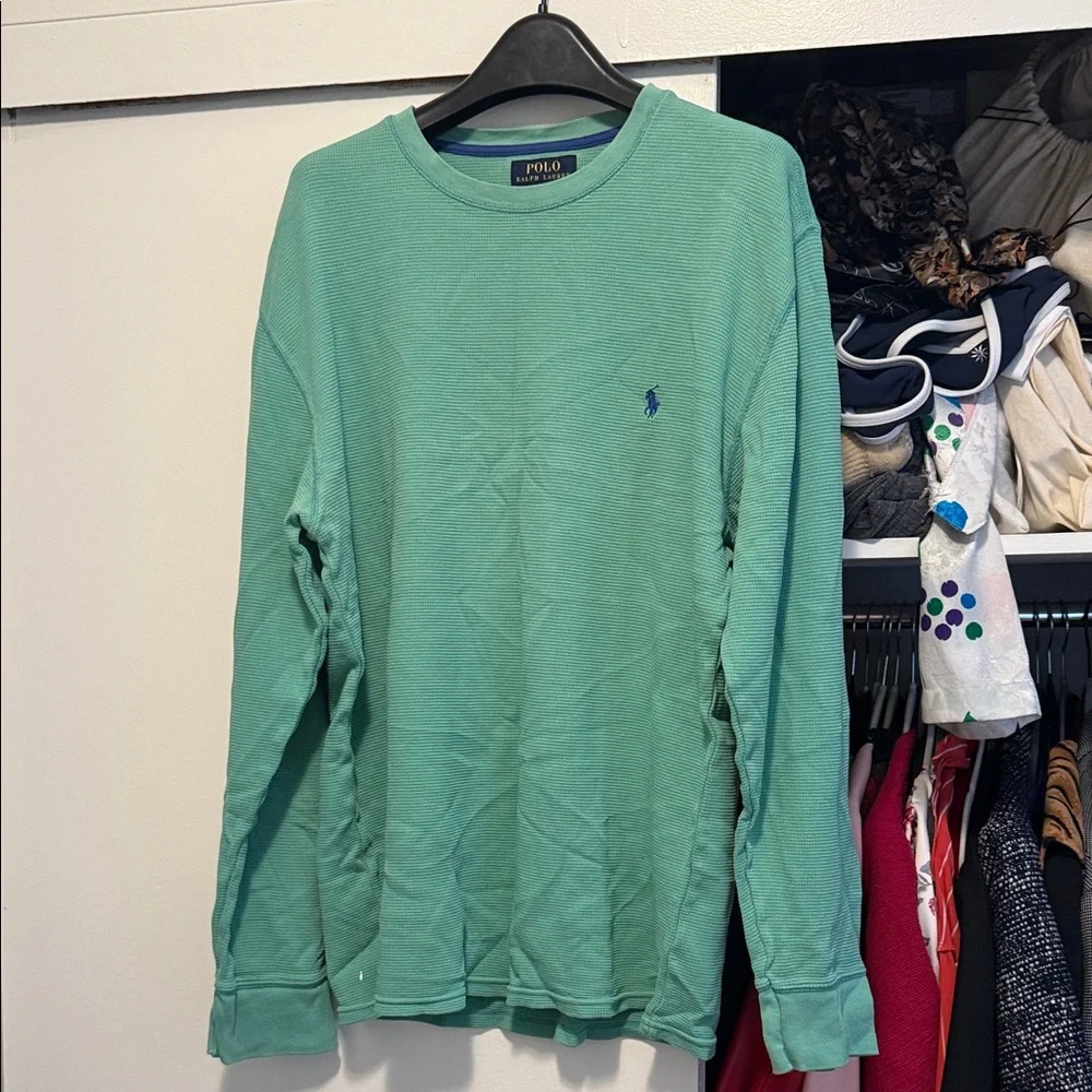 Polo Ralph Lauren thermal waffle shirt